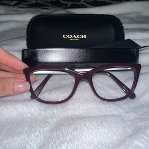 Coach Deep Burgundy Women's Glasses